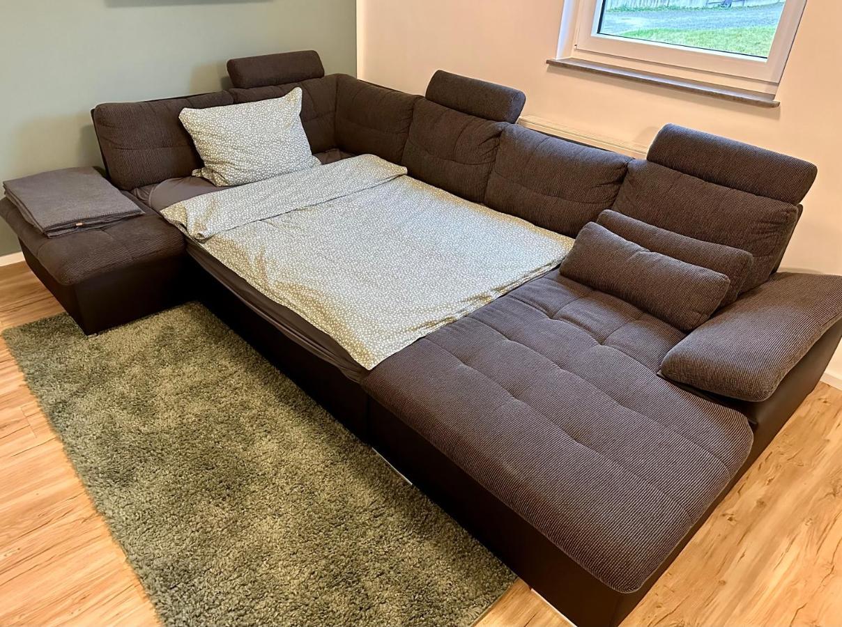 Ferienwohnung Storchennest Eisfeld Dış mekan fotoğraf